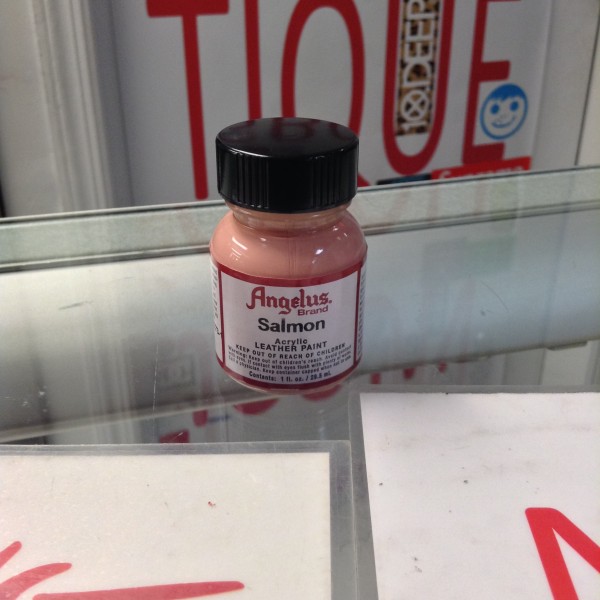 Angelus Salmon Acrylic Leather Paint 1 FL OZ