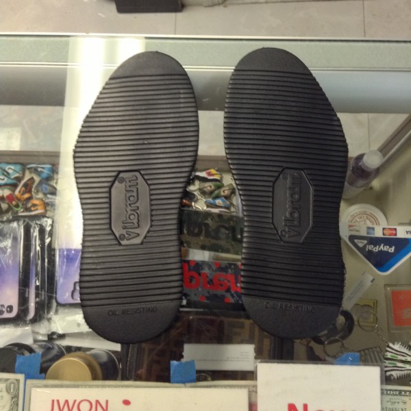 Vibram Oil Resisting Bottom Sole Black #2021