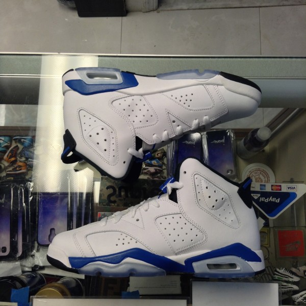 2014 Nike Air Jordan VI Sport Blue Youth