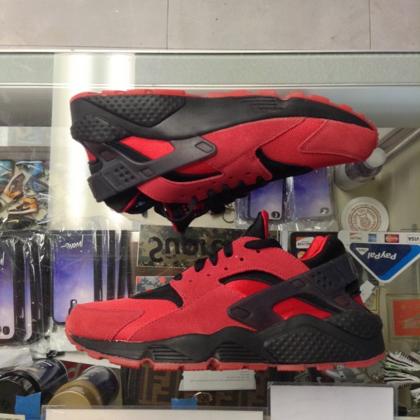 2014 Nike Air Huarache University Red Love Hate