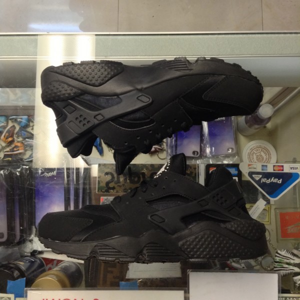 2014 Nike Air Huarache Triple Black Men