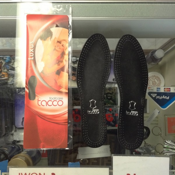 Tacco Luxus Women Insoles Black