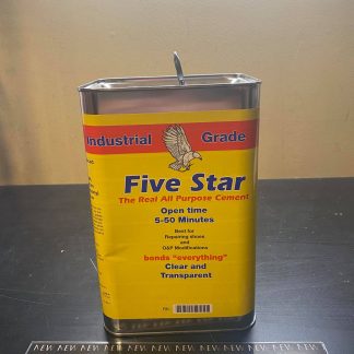 Five Star The Real All Purpose Cement Clear 1 Gallon