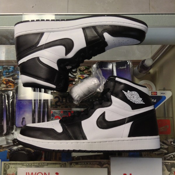 2014 Nike Air Jordan Black and White Men