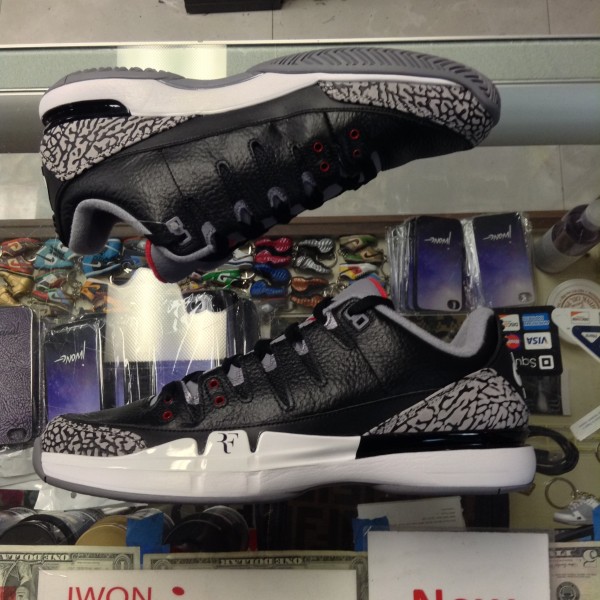2014 Nike Zoom Vapor AJ3 Black