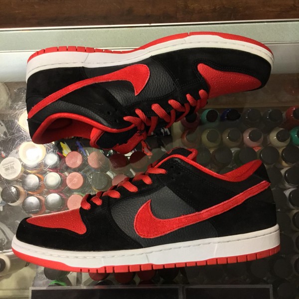 2014 Nike Dunk Low SB J Pack Black Red