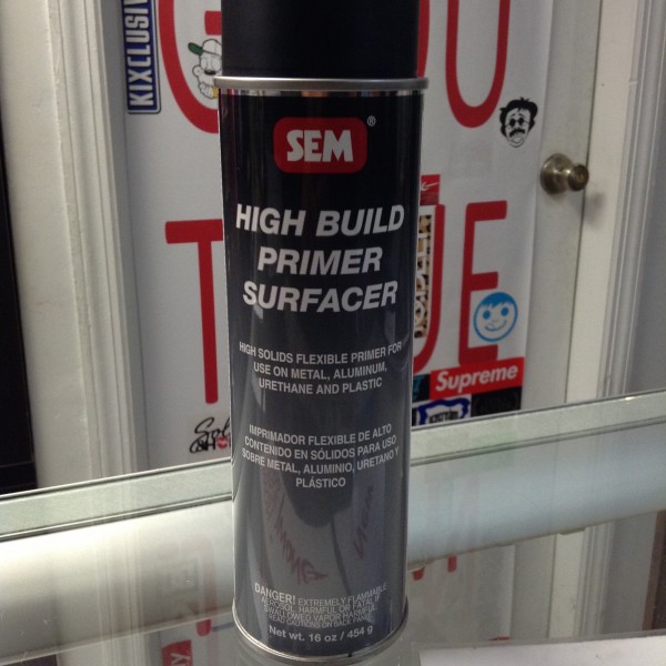 SEM 42003 High Build Primer Surfacer Black 16 OZ
