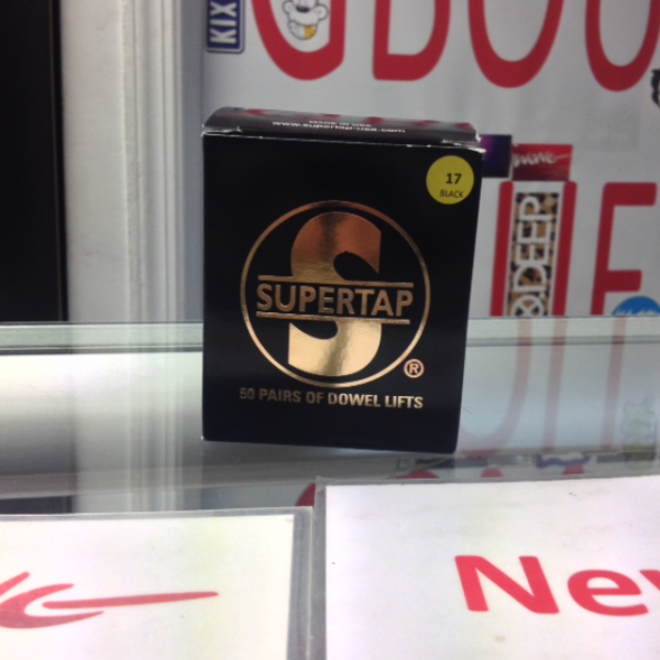 Super Tap Dowel Lift Heel Tips #17 Black