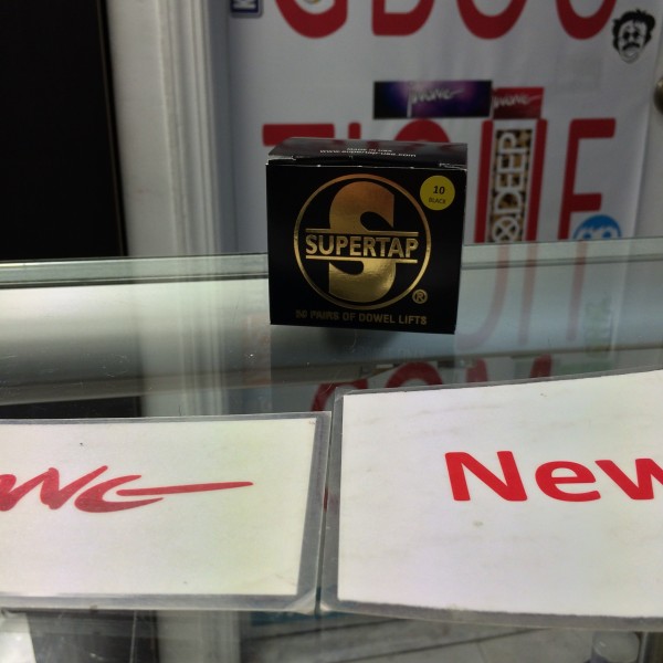 Super Tap Dowel Lift Heel Tips #10 Black