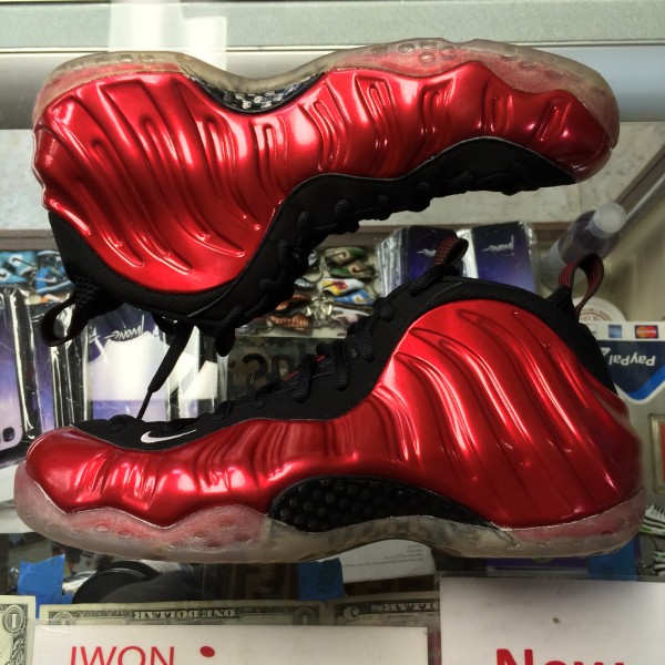 2012 Nike Air Foamposite One Metallic Red