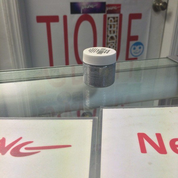 Angelus Glitterlites Silver Spark 1 FL OZ