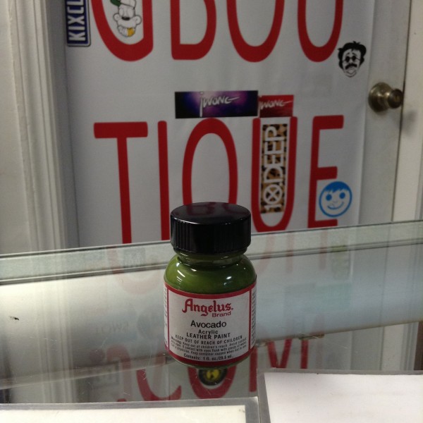 Angelus Avocado Acrylic Leather Paint 1 FL OZ