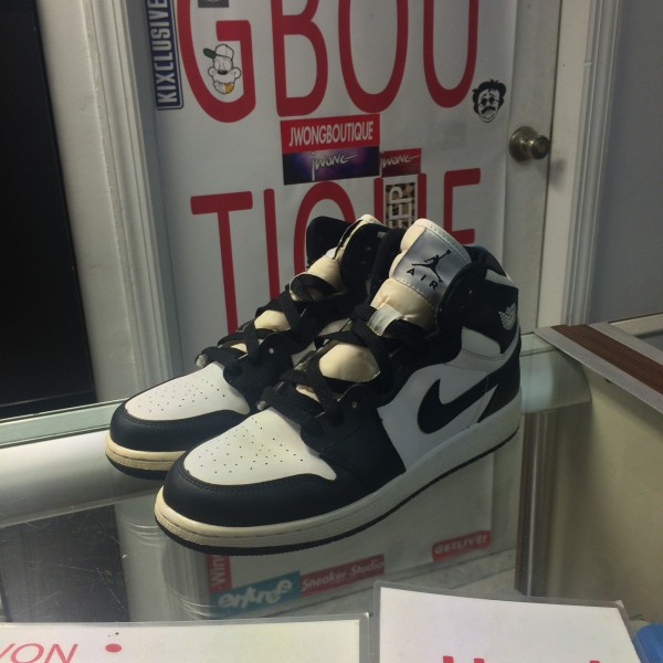 2008 Nike Air Jordan I CDP Black White 