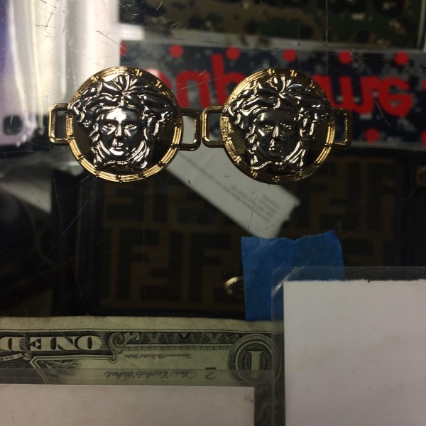 Gold And Silver Medusa Lace Lock 