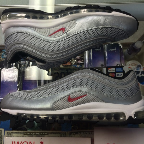 2012 Nike Air Max 97 Metallic Silver Men No Box