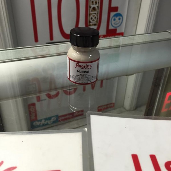 Angelus Natural Acrylic Leather Paint 1 FL OZ