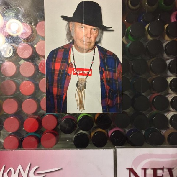 2015 Sticker Neil Young