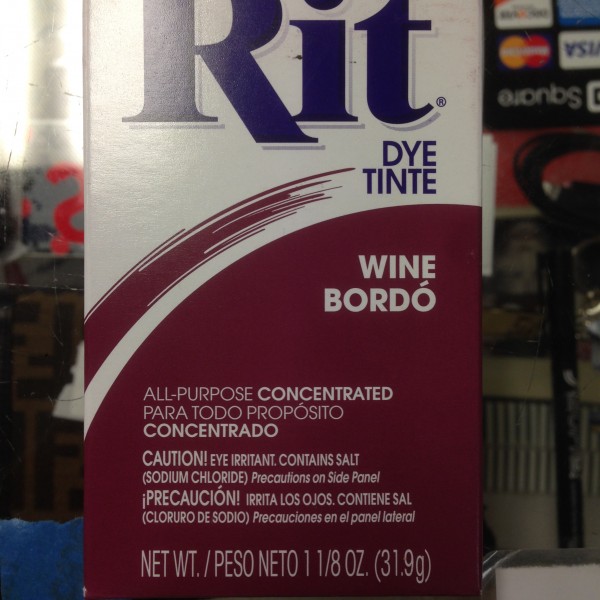 Rit All Purpose Concentration Wine Dye 1 1/8 OZ