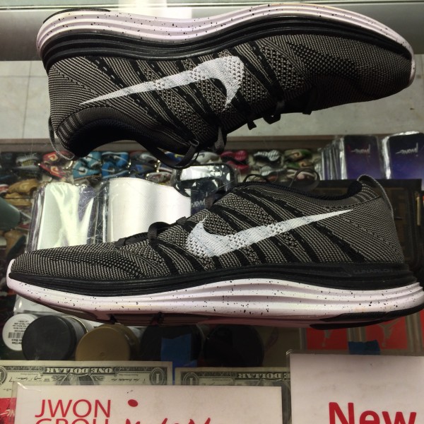 2013 Nike Flyknit One Light Charcoal