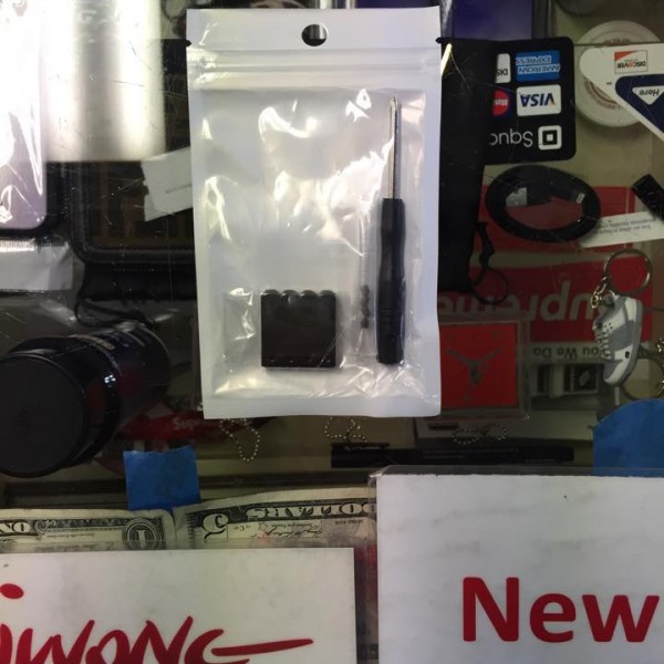 Yeezy II NRG Aglets Tip Black Large Screw On