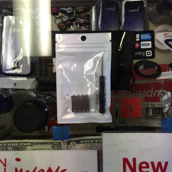 Yeezy II NRG Aglets Tip Silver Large Screw On