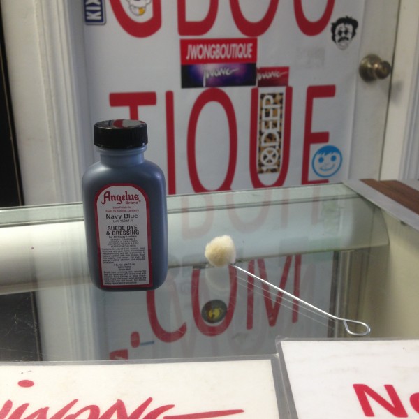 Angelus Navy Blue Leather Dye 3 FL OZ