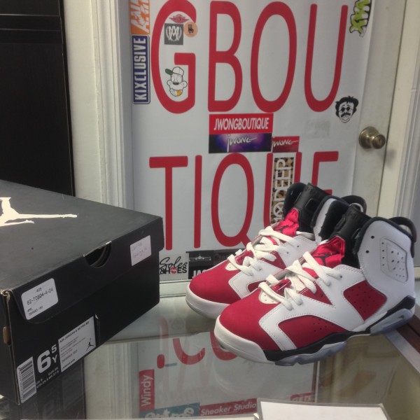 2014 Nike Air Jordan VI Carmine Youth