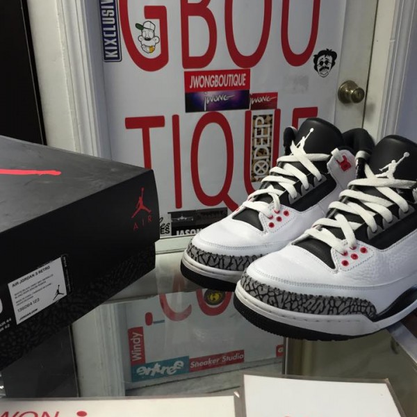 2014 Nike Air Jordan III Infrared 