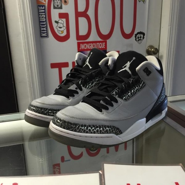 2014 Nike Air Jordan III Wolf Grey 