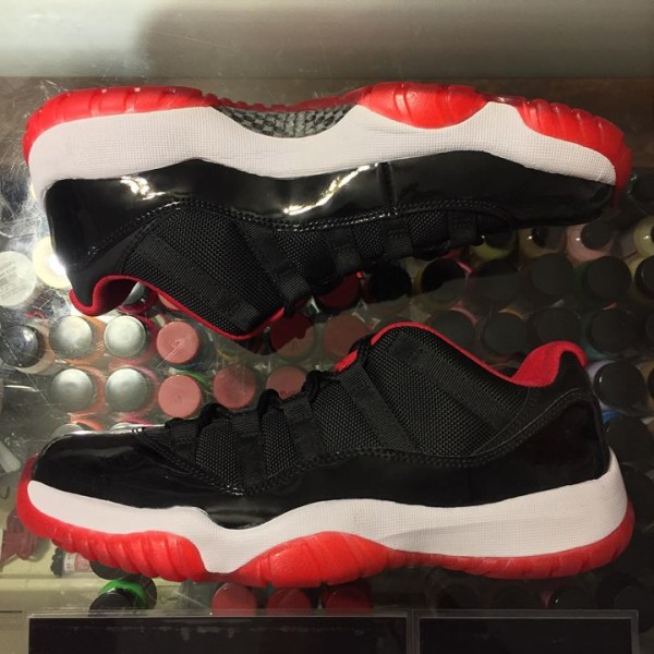 2015 Nike Air Jordan XI Bred Low Men