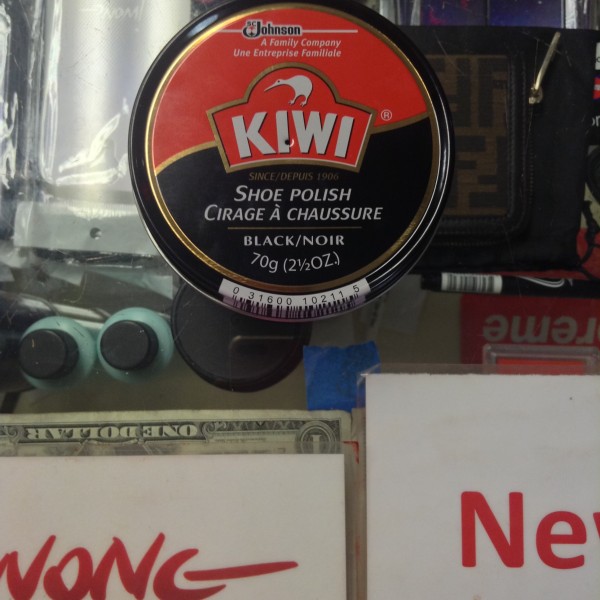 Kiwi Shoe Polish Black 2.5 OZ