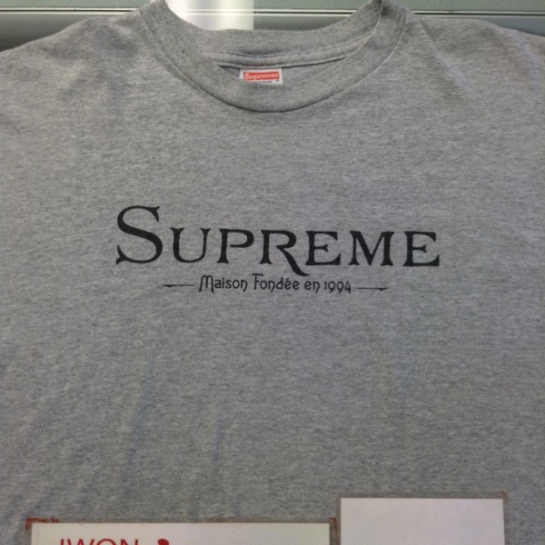 2013 Sup Shirt Masion Fondee en 1994 Grey