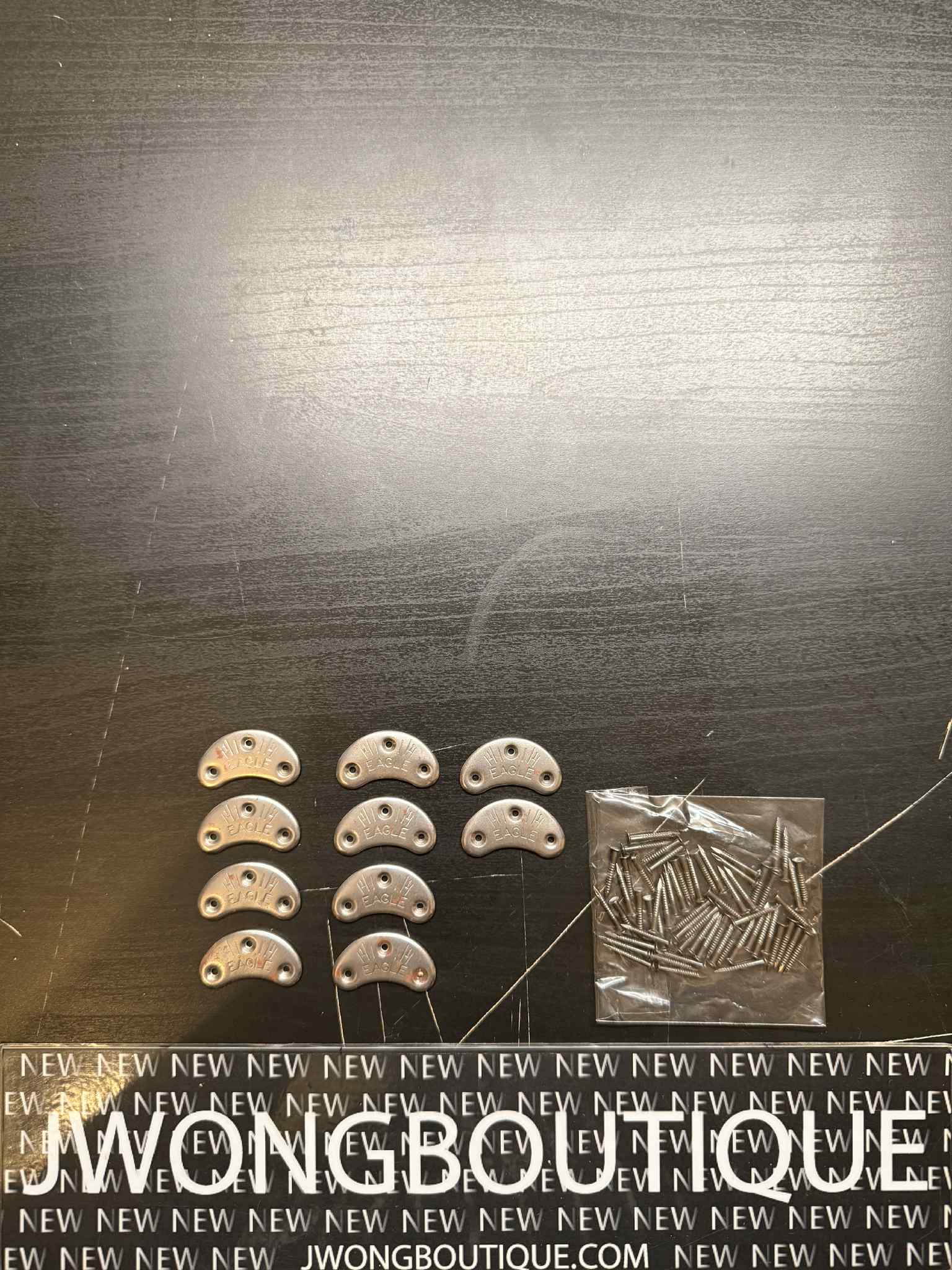 Eagle Shoes Metal Heel Plates 5 Pairs With 5/8 Threaded Nails Discontinued - Image 22