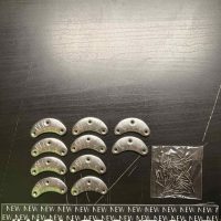 Eagle Shoes Metal Heel Plates 5 Pairs With 5/8 Threaded Nails Discontinued