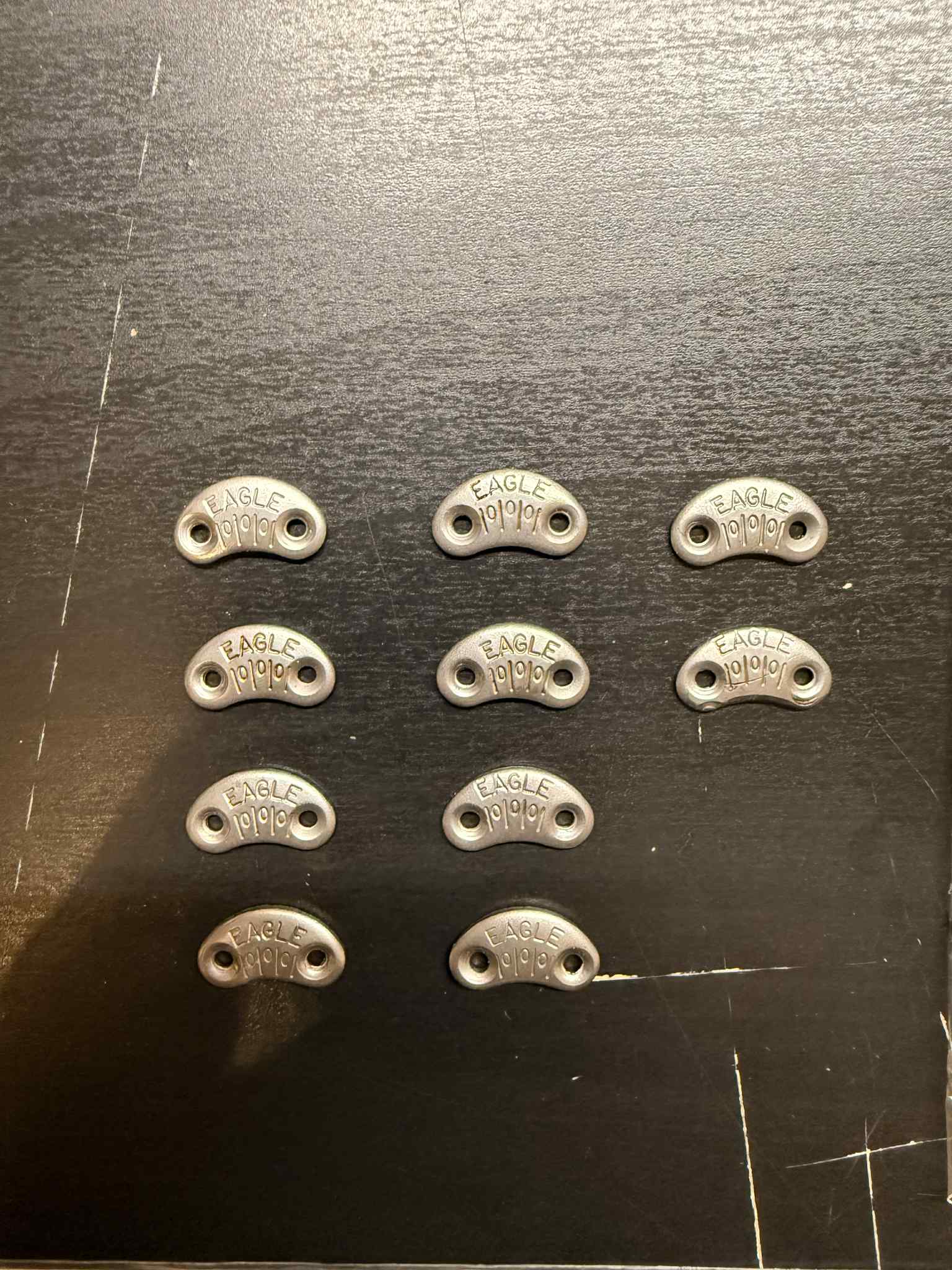 Eagle Shoes Metal Heel Plates 5 Pairs With 5/8 Threaded Nails Discontinued - Image 27