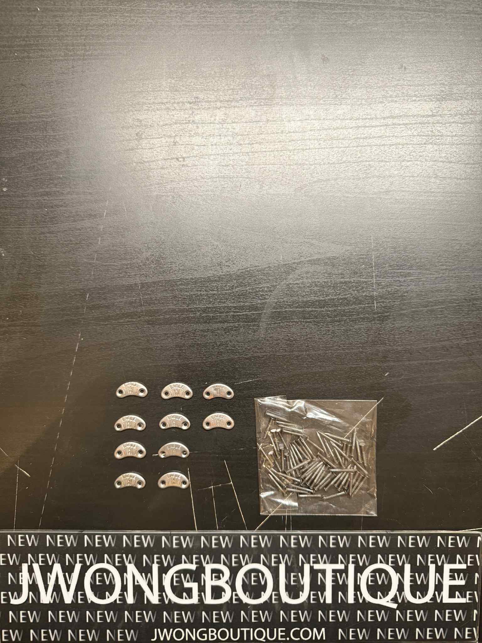 Eagle Shoes Metal Heel Plates 5 Pairs With 5/8 Threaded Nails Discontinued - Image 17