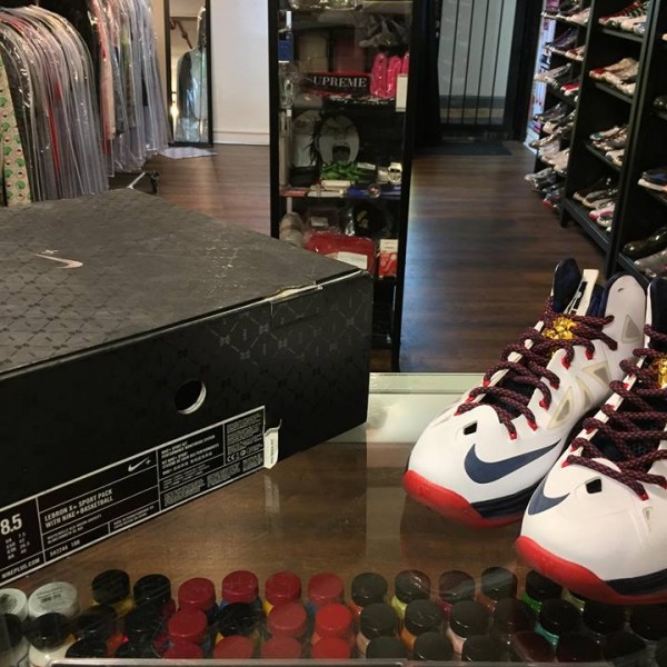 2012 Nike Lebron X Champion Men