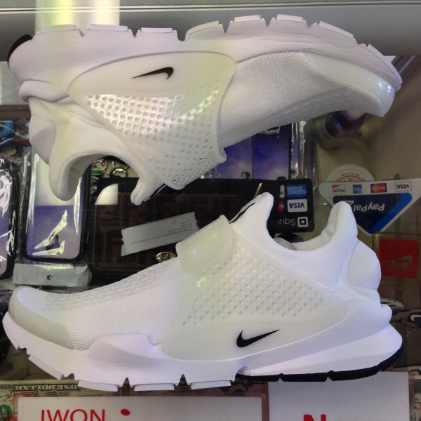 2015 Nike Sock Dart White Men