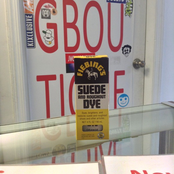 Fiebing’s Suede Dye Orange 4 FL OZ