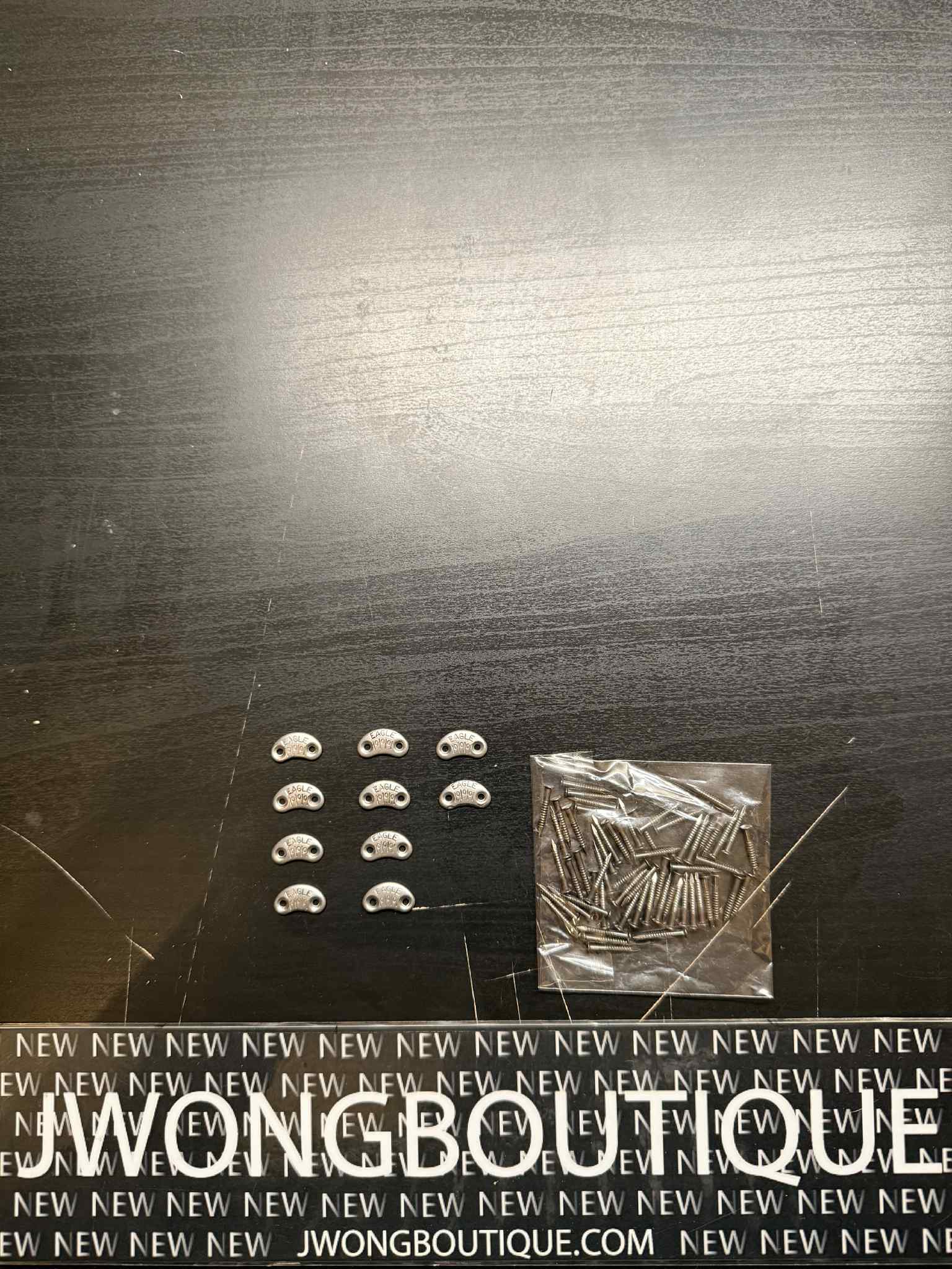 Eagle Shoes Metal Heel Plates 5 Pairs With 5/8 Threaded Nails Discontinued - Image 26