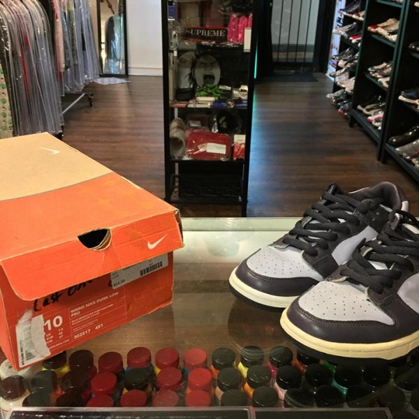 2002 Nike Dunk Low Pro B Cave Purple Men