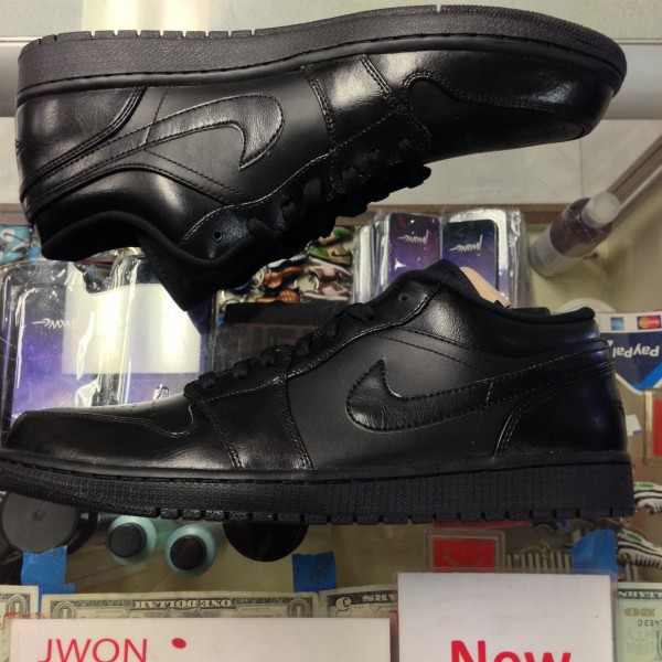 2013 Nike Air Jordan I Black Low Men