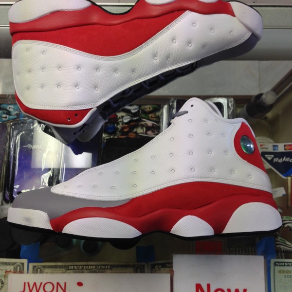 2014 Nike Air Jordan XIII Grey Toe Men