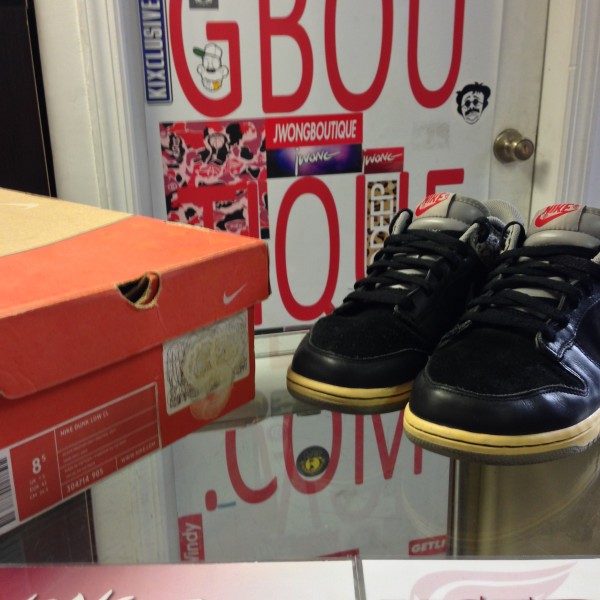 2006 Nike Dunk Black Cement Men