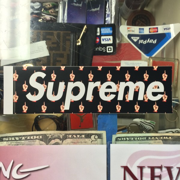 2015 Sup Undercover Black Sticker