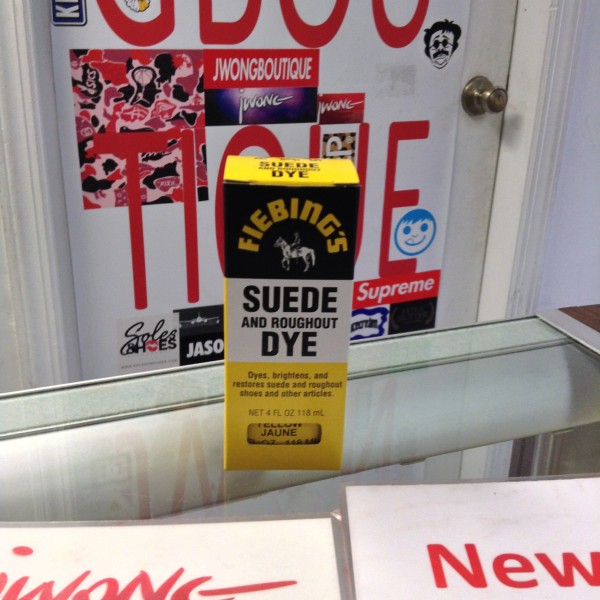 Fiebing’s Suede Dye Yellow 4 FL OZ