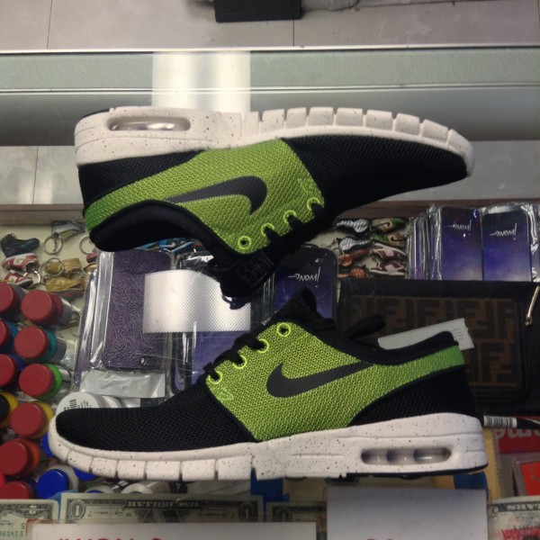 2014 Nike SB Janoski Max Black Volt Men
