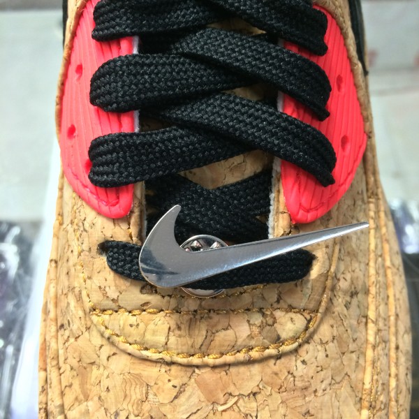 2015 Nike Swoosh Check Pin Silver