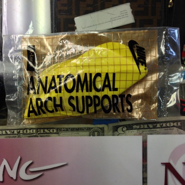 2006 Nike Anatomical Arch Supports Yellow