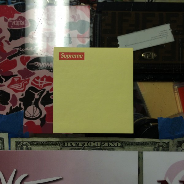 2014 Sup Post It Notepad Yellow Used